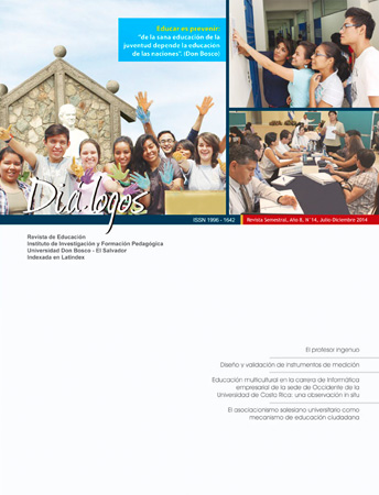 					View Vol. 8 No. 14 (2014): Revista Diá-logos No. 14, julio - diciembre 2014
				