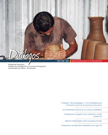 					View Vol. 6 No. 9 (2012): Revista Diá-logos No. 9, enero - mayo 2012
				