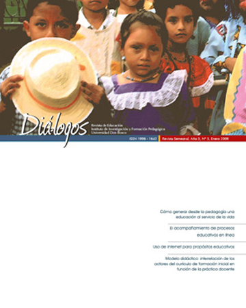 					View Vol. 3 No. 3 (2009): Revista Diá-logos No. 3, enero 2009
				