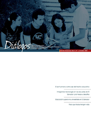 					Ver Vol. 1 Núm. 1 (2007): Revista Diá-logos No. 1, octubre 2007
				