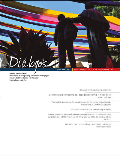 					Ver Vol. 13 Núm. 23 (2021): Revista Diá-logos No. 23, julio-diciembre 2021
				