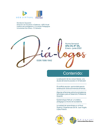 					View Vol. 14 No. 24 (2022): Revista Diá-logos No. 24, enero-junio 2022
				