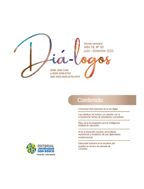 					Ver Vol. 18 Núm. 33 (2026): Revista Diá-logos No. 33, julio-diciembre 2026
				